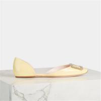 RogerVivier RVW40426940D1PG020 女士黄色 Trompette Dorsay 芭蕾舞鞋