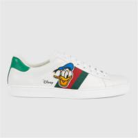 GUCCI 649399 男士白色 Disney x Gucci Ace 唐老鸭印花运动鞋