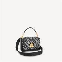 LV M57442 女士黑色 TWIST 中号手袋