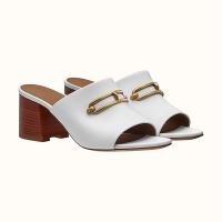 HERMES H211043Z 女士白色 Camilla 穆勒鞋