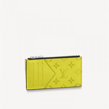 LV M30320 男士黄色 COIN 卡夹