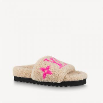 LV 1A8VGF 女士米黄色 PASEO FLAT COMFORT 凉鞋