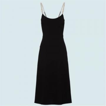 MIUMIU MF4386 女士黑色 卡迪连衣裙