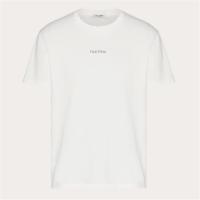 VALENTINO VV3MG10V738A01 男士白色 Valentino 印纹 T恤