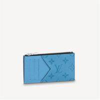 LV M30785 男士蓝色 COIN 卡夹