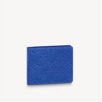 LV M80590 男士蓝色 SLENDER 钱夹