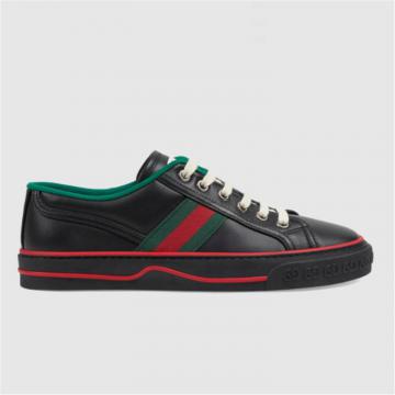 GUCCI 645979 女士黑色 Gucci Tennis 1977 运动鞋