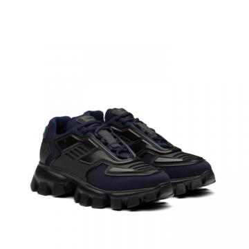 PRADA 2EG293 男士黑色拼海军蓝色 Prada Cloudbust Thunder 运动鞋
