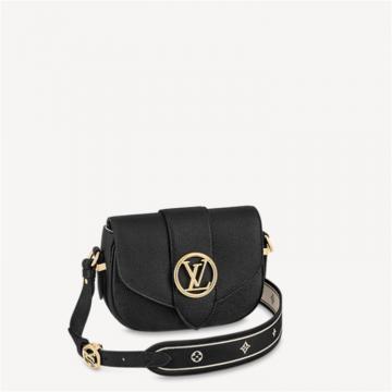 LV M58727 女士黑色 LV PONT 9 SOFT 小号手袋 