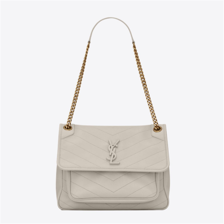 YSL 6331581EL079207 女士白色 NIKI 中号小羊皮包