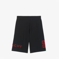 GIVENCHY BM50XQ3Y6Z 男士黑色 GIVENCHY 4G LOGO 百慕大短裤