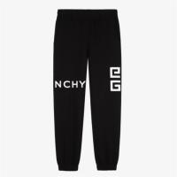 GIVENCHY BM50WB3Y6U 男士黑色 GIVENCHY 4G LOGO 刺绣修身慢跑裤