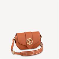 LV M58968 女士金橘色 LV PONT 9 SOFT 中号手袋 