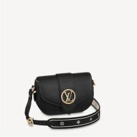 LV M58967 女士黑色 LV PONT 9 SOFT 中号手袋