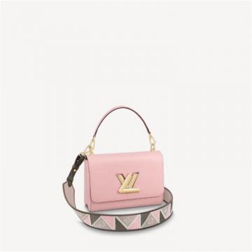 LV M59028 女士淡粉色 TWIST 中号手袋