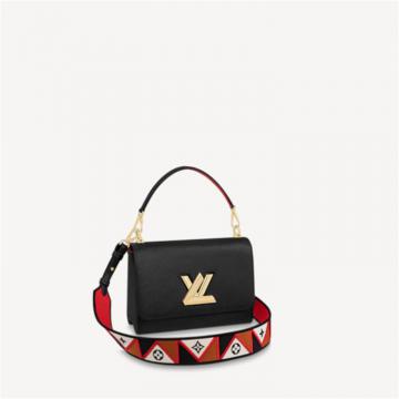 LV M59027 女士黑色 TWIST 中号手袋