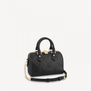 LV M58953 女士黑色 SPEEDY BANDOULIÈRE 20 手袋