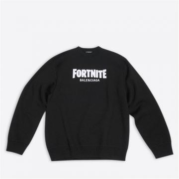 BALENCIAGA 684047T16301070 男士黑色 Fortnite2021 针织衫