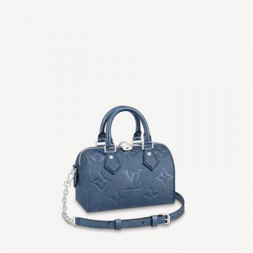 LV M58958 女士蓝色 SPEEDY BANDOULIÈRE 20 手袋