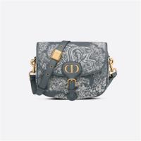 DIOR M9319UTFQ 女士灰色 中号 DIOR BOBBY 手袋