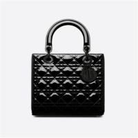 DIOR M0565NWDD 女士黑色 中号 LADY DIOR 手袋