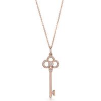 Tiffany GRP11354 女士玫瑰金色 皇冠钥匙吊坠