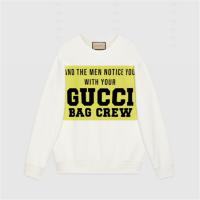 GUCCI 617964 女士白色 Gucci 100 棉质卫衣