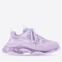 BALENCIAGA 544351W2GA15890 女士浅紫色 Triple S Clear Sole 运动鞋