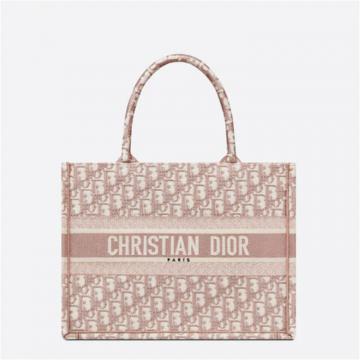 DIOR M1296ZRIW 女士玫瑰粉色 小号 BOOK TOTE 手袋