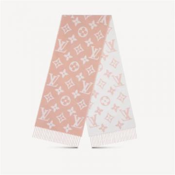 LV M76966 女士藕粉色 SIMPLY LV 围巾