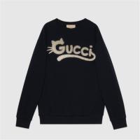 GUCCI 617964 女士黑色 Gucci 猫咪标识卫衣