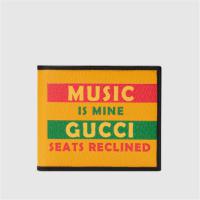 GUCCI 676238 男士黄色 Gucci 100 特别系列钱包
