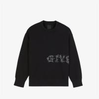 GIVENCHY BMJ0DK3Y6V 男士黑色 GIVENCHY 钩刺网卫衣