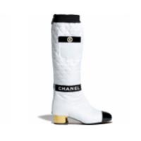 CHANEL G38428 女士白色 长靴