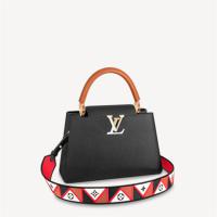 LV M59020 女士黑色 CAPUCINES 中号手袋