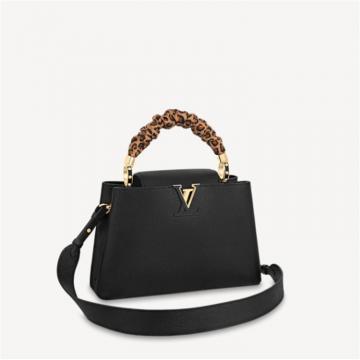 LV M58732 女士黑色 CAPUCINES 中号手袋