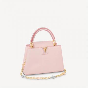 LV M59065 女士粉色 CAPUCINES BB 手袋