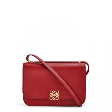 LOEWE A896N01X03 女士鲜红色 Goya 丝绸牛皮手袋