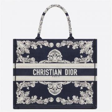 DIOR M1286ZTSX 女士蓝色 BOOK TOTE 手袋