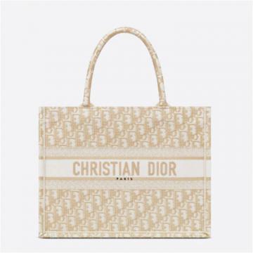 DIOR M1296ZTQR 女士金色 小号 BOOK TOTE 手袋