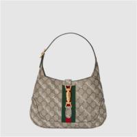 GUCCI 636706 女士乌木色 The Hacker Project Jackie 1961 小号手袋