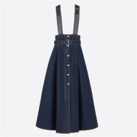 DIOR 212J02A3394 女士深蓝色 COUTURE DENIM 半裙