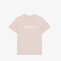 GIVENCHY BW707Z3Z85 女士粉色 GIVENCHY 4G LOGO T恤