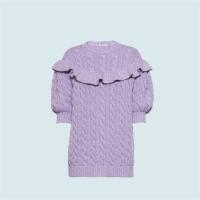 MIUMIU MML541 女士丁香紫 羔羊毛毛衣