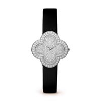 Van Cleef & Arpels VCARO4HR00 女士钻石表盘 Alhambra 腕表