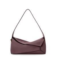 LOEWE A510J67X01 女士梅子色 纳帕牛皮 Puzzle Hobo 手袋