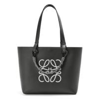 LOEWE A717S72X11 女士黑色 小号经典牛皮 Anagram Tote 手袋 