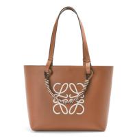 LOEWE A717S72X11 女士驼色 小号经典牛皮 Anagram Tote 手袋 