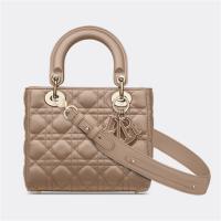 DIOR M0538OCEA 女士暖灰褐色 小号 LADY DIOR MY ABCDIOR 手袋