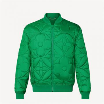 LV 1A9FSP 男士绿色 LVSE 绗缝束腰夹克